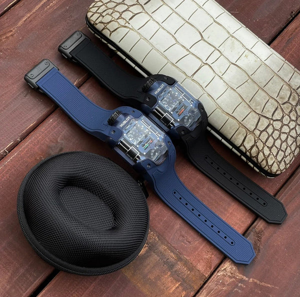 Hublot MP-10 Tourbillon Weight Energy System Watch Rubber Strap