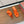 ESCARPINS 85 MM EN DAIM ORANGE