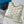 26 WHITE SHEEPSKIN WITH GOLD BUCKLE BAG