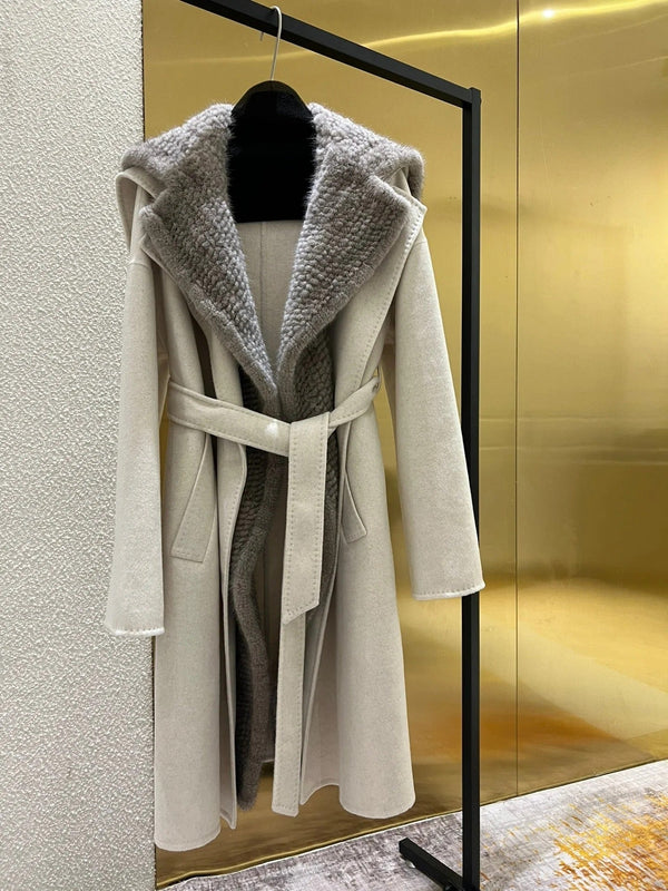 MANTEAU DE FOURRURE DE VISON MAX MARA 25S 032