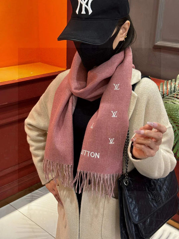 SCIARPA LV 180 CM IN CASHMERE 730572