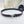 CC 30MM BELT IN BLACK SHINNY CALFSKIN WHITE LOGO