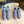 LP WINTER NUAGES HIGH SNEAKERS SAPPHIRE LAMBSKIN