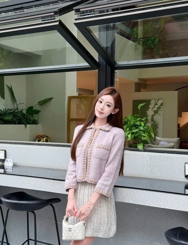 CHANEL Gilet en tricot 25S 324