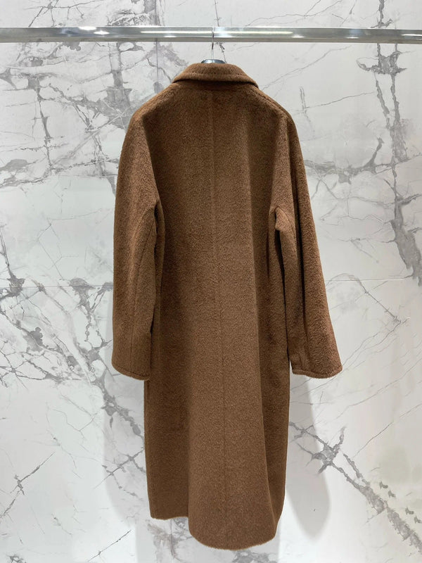 MAX MARA MANTEAU LONG EN FOURRURE 25S 114