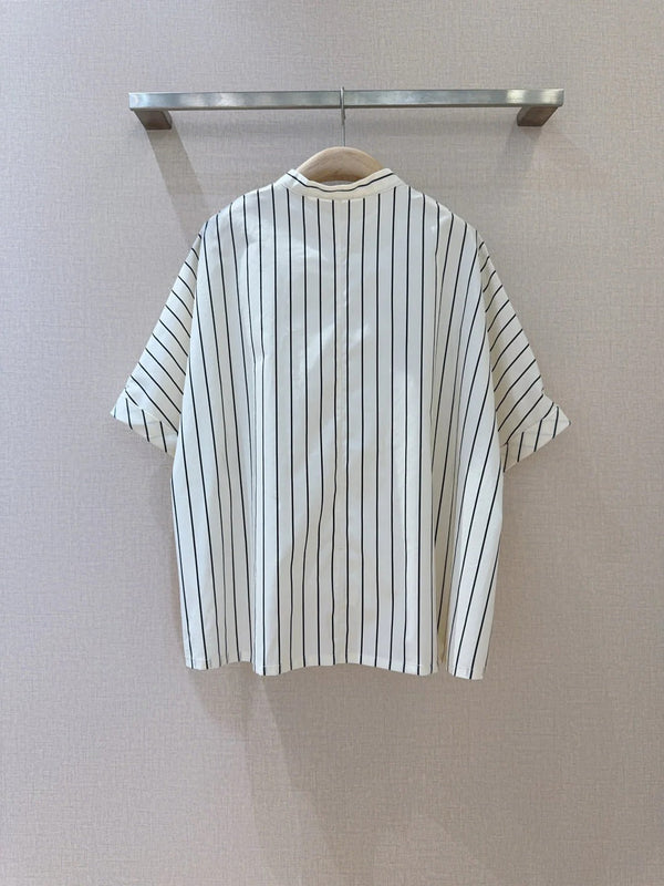 LV 25S VERTICAL STRIPED SHIRT 0148