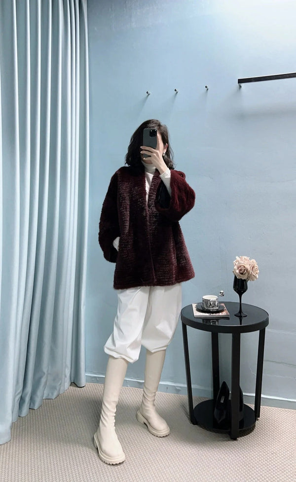 DIOR 25S MINK FUR COAT STYLE 168