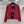 CC 26 Round Neck Bow Cardigan Red and Cream Wool 331418