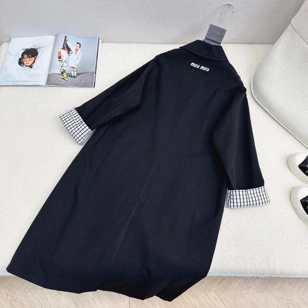 MIU MIU LONG TRENCH-COAT STYLE 664
