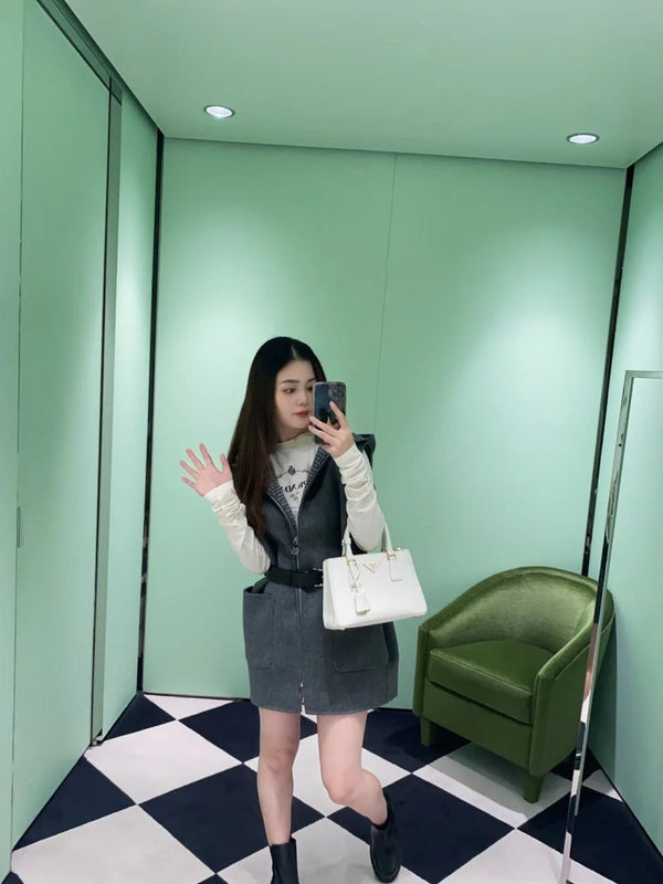 PRADA 25S WOOL VEST COAT 478