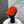 MM BASEBALL CAP IN ORANGE VELVET