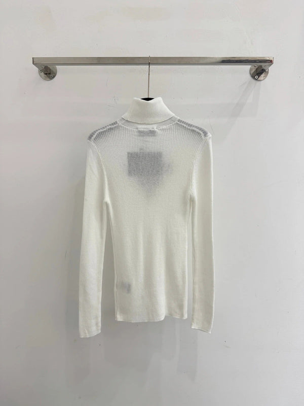 PRADA 25S SLIM-FIT KNITTED TURTLENECK SWEATER 297