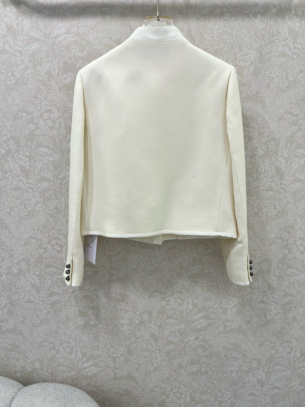 DIOR 25S SILK-BLEND KNIT JACKET STYLE 173