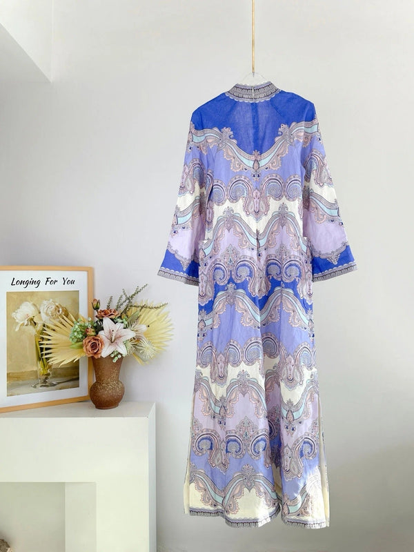 ROBE DÉCOLLETÉE EN V PRONOUNCÉ AVEC FENTE LATÉRALE 266467