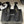 BALLERINES HAUTES MARY JANE 50 MM EN RAFIA NOIR