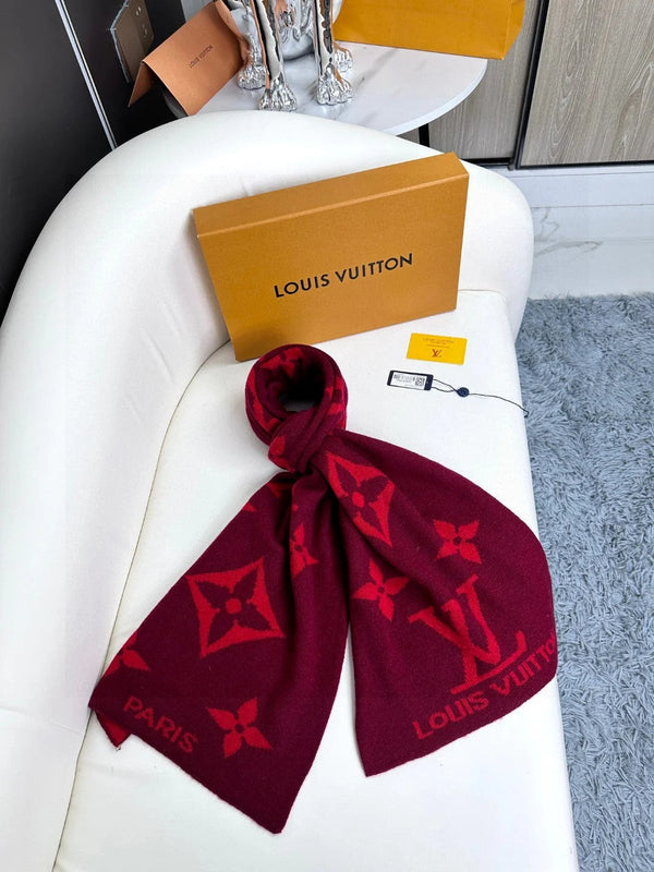 LV SCARF 180 CM IN CASHMERE 700780