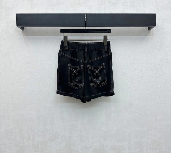 CHANEL HIGH-WAIST SHORTS 274756