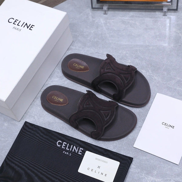 CL 26 Platform Sandals 25mm Suede Leather 759478