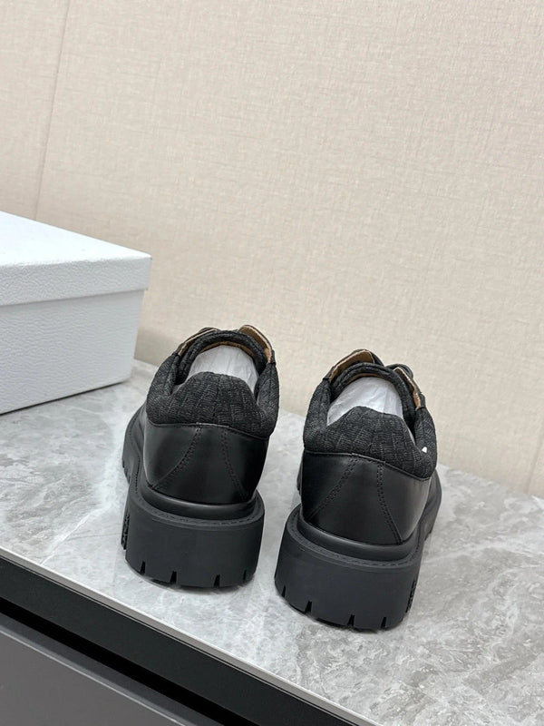 CD 26 Mocassins Vintage Cuir de veau Noir 608797