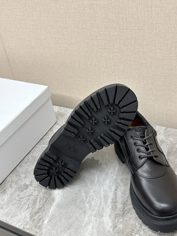 CD 26 Mocassins Vintage Cuir de veau Noir 608797