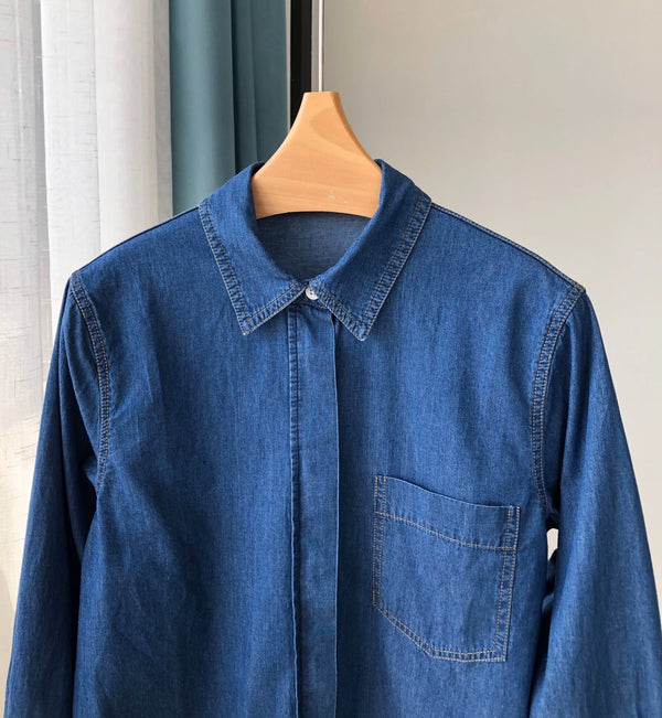 CHEMISE EN JEAN HERMÈS 25S 201