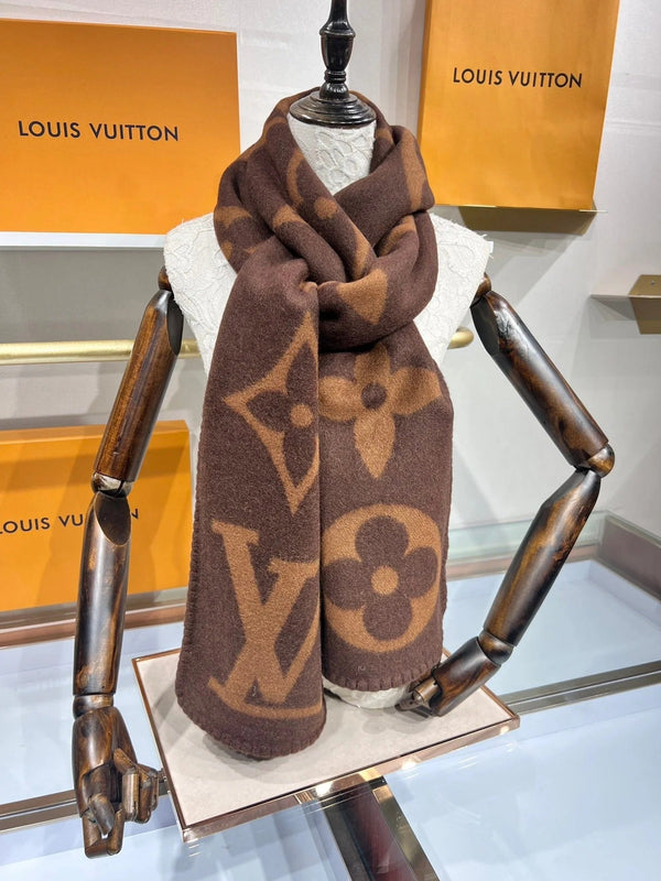 SCIARPA LV 240 CM IN CASHMERE 737199