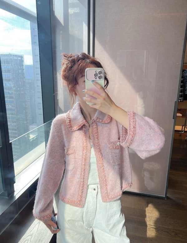CHANEL Gilet en tricot 25S 324