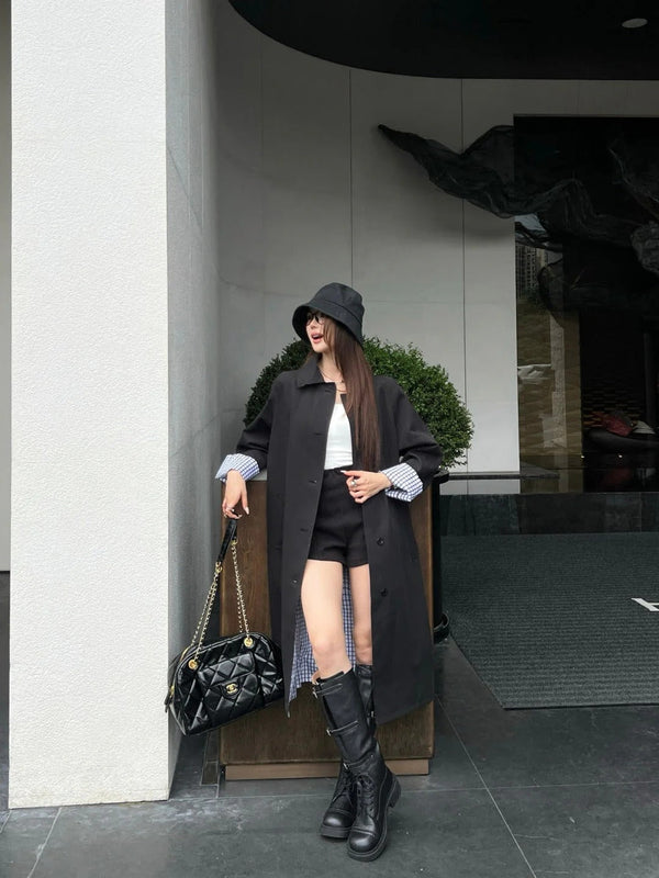 MIU MIU LONG TRENCH-COAT STYLE 664