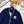 Cardigan en maille col V bleu marine laine cachemire CC 26 785160