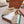 FLAT SHOES IN CREAM WHITE MESH FABRIC
