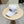 CAPPELLINO DA BASEBALL IN TESSUTO EFFETTO ANTIQUATO MM BIANCO CON LOGO RICAMATO