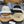 STRAW HAT BOW WITH PEARL BLACK 672699