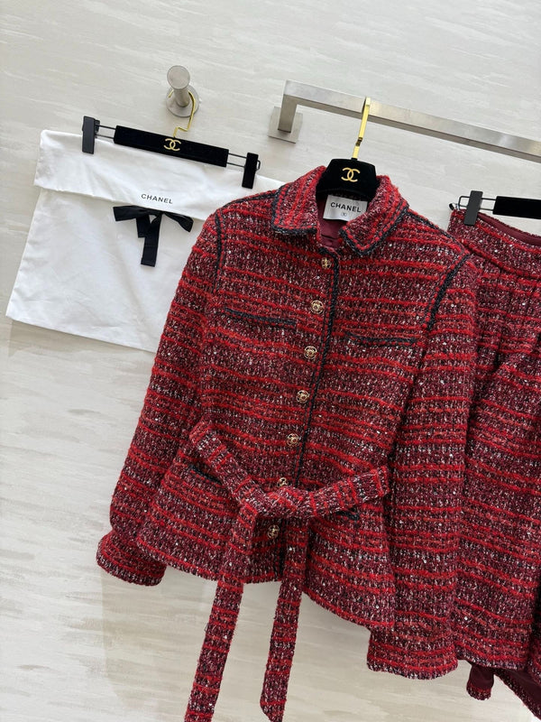 ENSEMBLE TAILLEUR TWEED CHANEL 25S 633