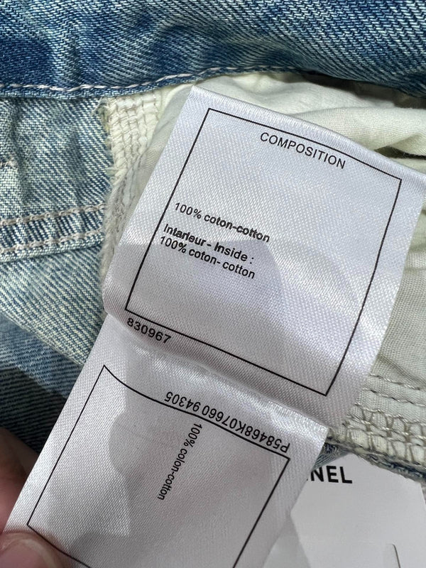 CHANEL 25S DENIM JEANS STYLE 124