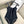 CC BIKINI SWIMSUIT SET IN BLACK AND WHITE TRIM 622173