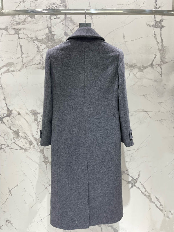 MANTEAU LONG EN CACHEMIRE YSL 25S STYLE 32