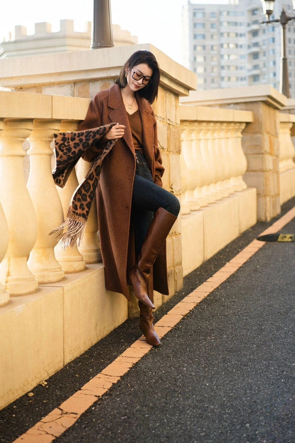 MAX MARA MANTEAU LONG EN FOURRURE 25S 114