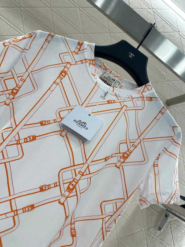 HERMES 25S CREW NECK T-SHIRT 160