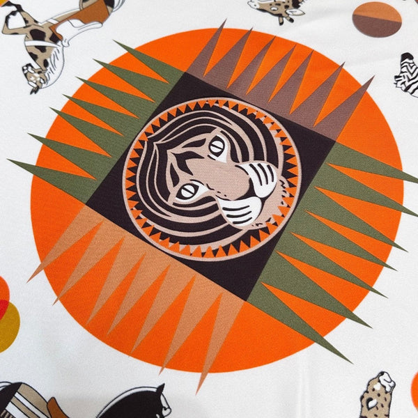 HERMES 25S SCIARPA 90 IN SETA 730646