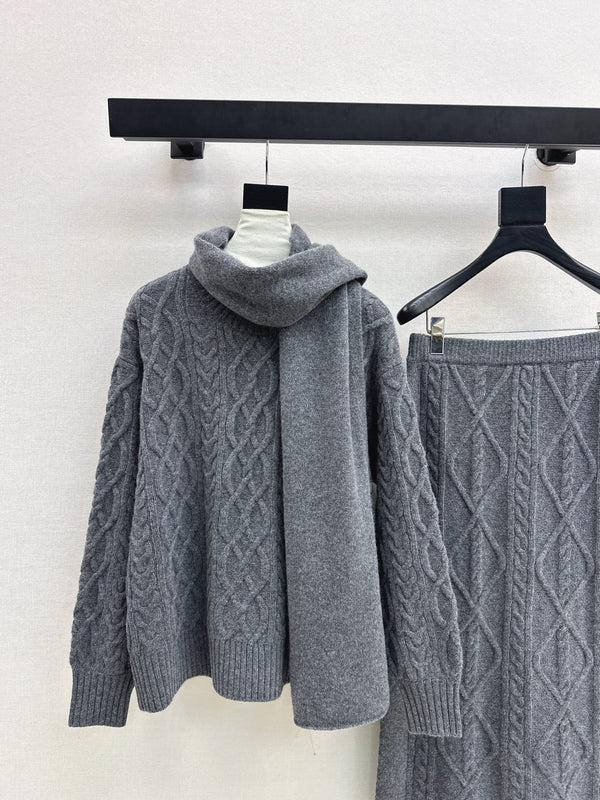 ENSEMBLE JUPE EN MAILLE MAX MARA 25S 092