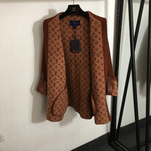 LV 25S BELTED WOOL COAT 0147