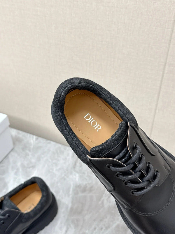 CD 26 Mocassins Vintage Cuir de veau Noir 608797