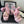 CC 26s Platform Sandals 75 Pink Sheepskin Mixed Gold Charm 650090
