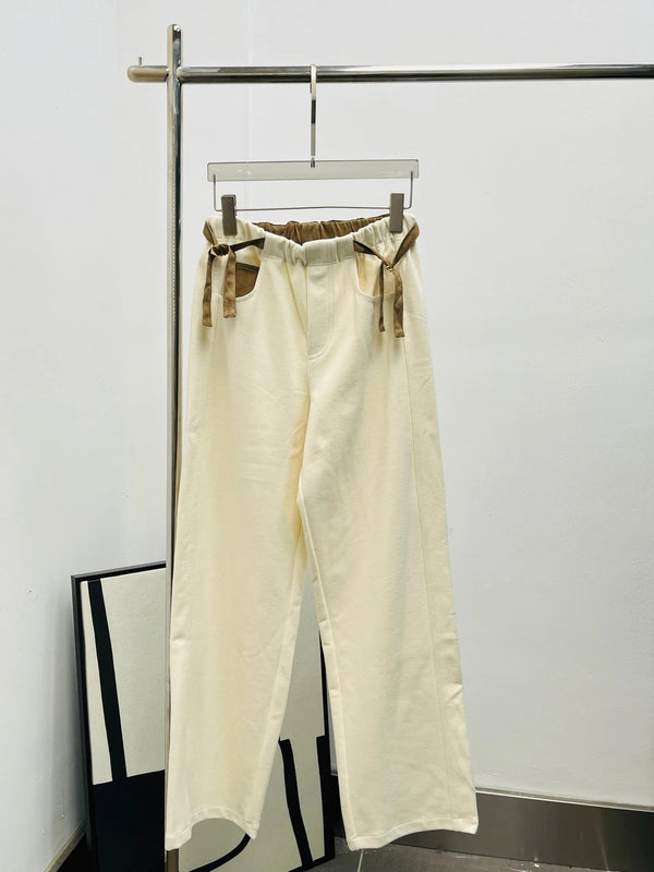 PANTALON DROIT LOEWE À CORDON DE SERRAGE STYLE 305