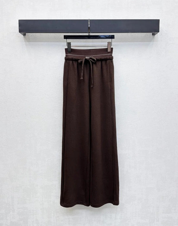 MIUMIU WIDE LEG PANTS STYLE 435