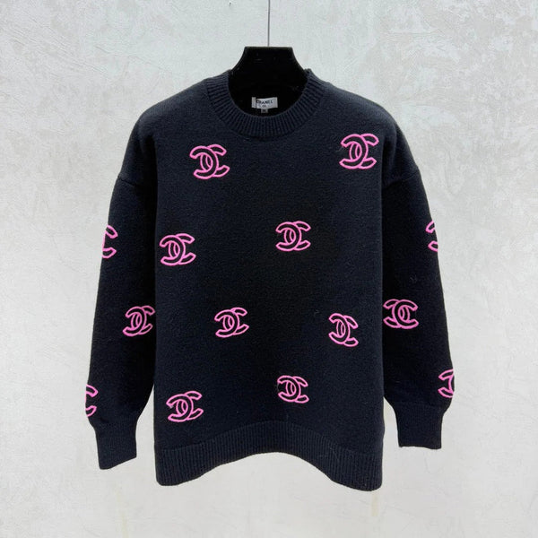 PULL RAS DU COU MANCHES LONGUES CHANEL 25S 527