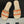 CC 26s Chaussons Plateforme Beige Clair Orange Peau de Vache 649456