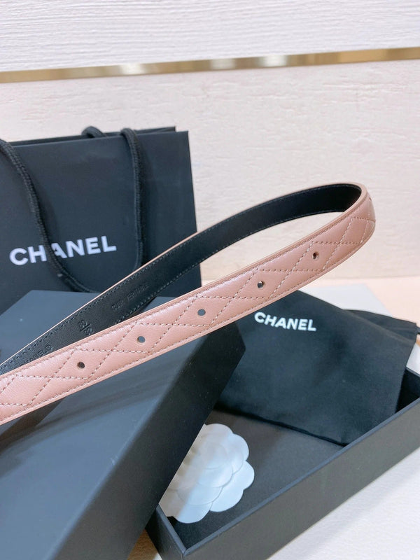 CINTURA CC 20MM IN PELLE DI VITELLO RICAMATA ROSA PESCA CON FERRAMENTA ORO E PERLE