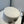 FLAT STRAW HAT WHITE FLOWER ATTACHMENT 673931