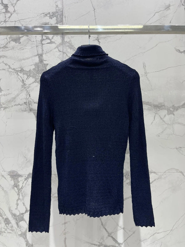 YSL 25S FITTED TURTLENECK SWEATER STYLE 183